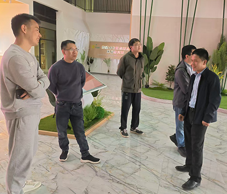 南京环境科学研究所卢晓强博士到访优尼家 考察智能监测设备部署准备