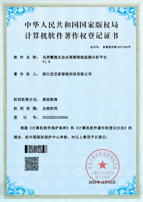 鸟类繁殖生态全周期智能..