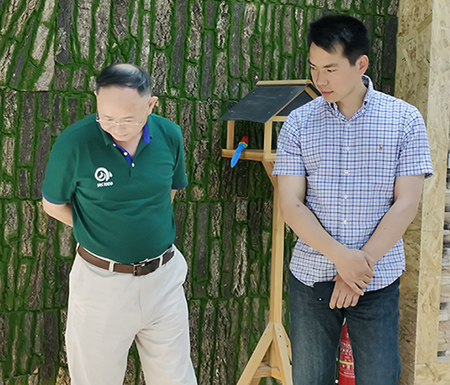 国家973首席科学家万方浩研究员调研优尼家 