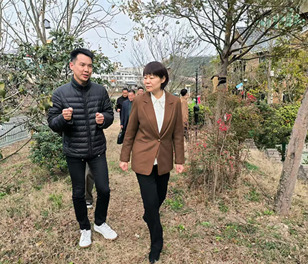 磐安县委书记金艳一行莅临优尼家考察调研